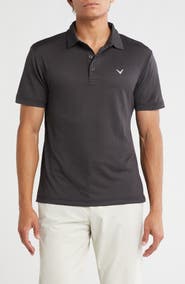 Callaway Chevron Jacquard Golf Polo
