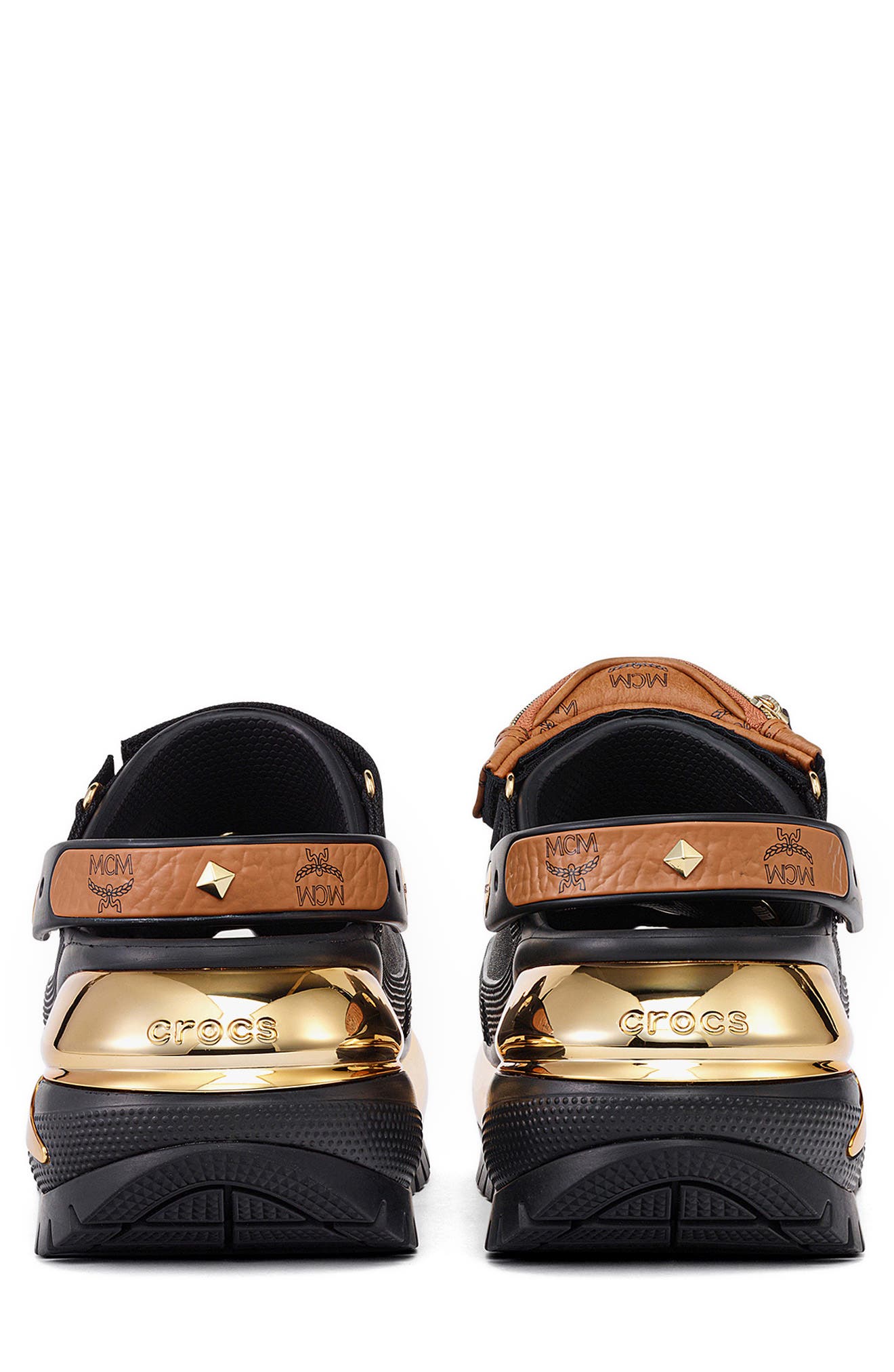 MCM CROCS x MCM Limited Edition Mega Crush Platform Clog, Alternate, color, 