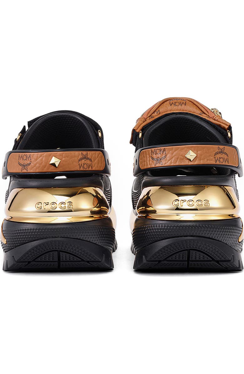 MCM CROCS x MCM Limited Edition Mega Crush Platform Clog, Alternate, color,