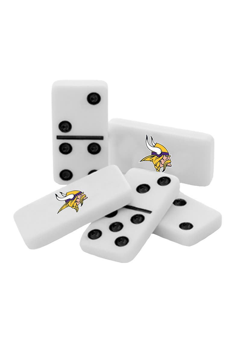 Minnesota Vikings Dominoes, Alternate, color, Multicolor