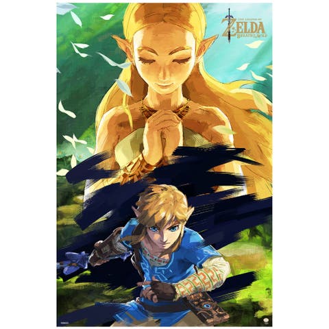 Breath Of The Wild Zelda Link Poster
