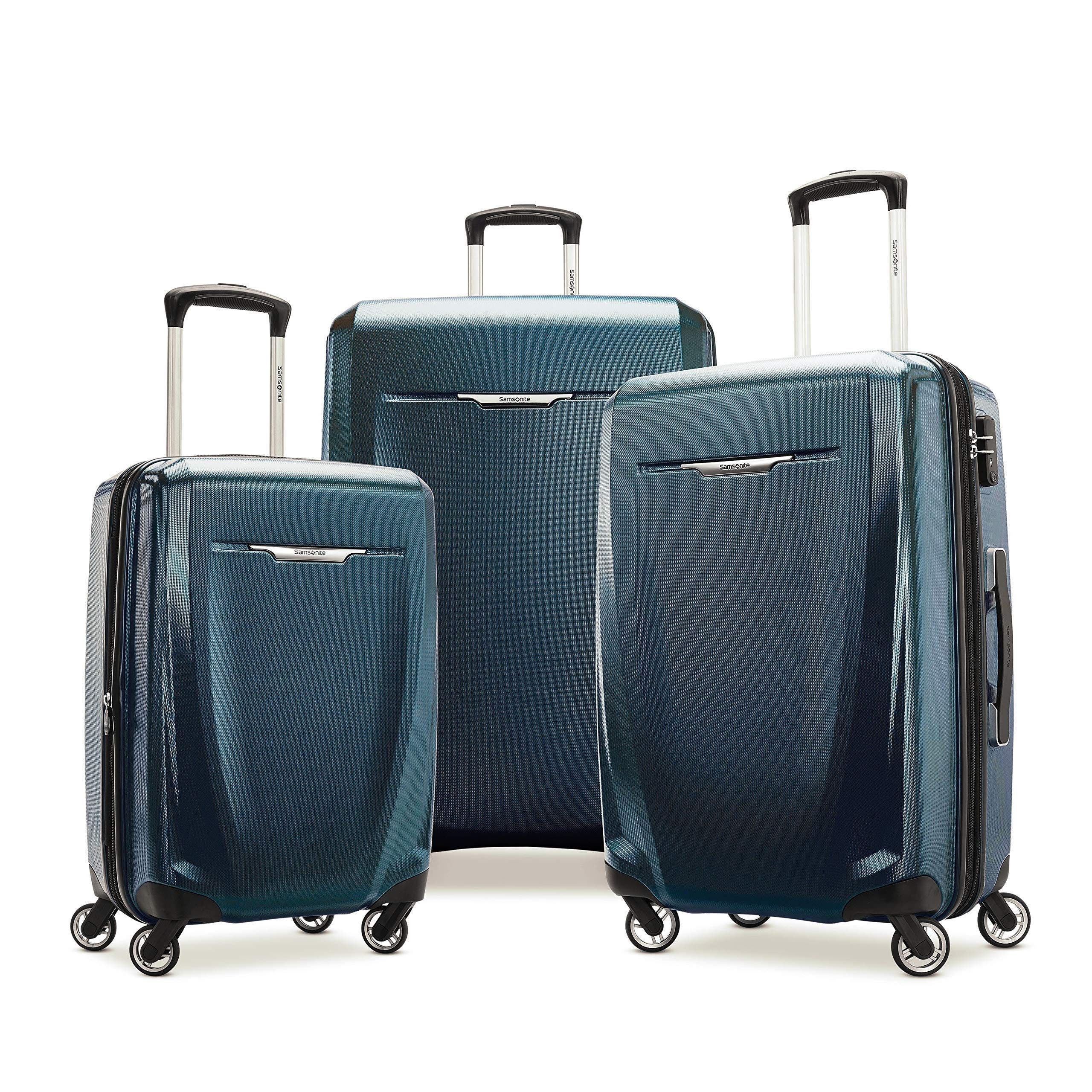 Samsonite Winfield 3 DLX Carry-On Spinner, Alternate, color, Navy