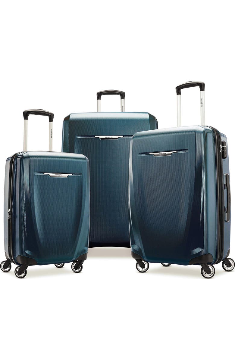 Samsonite Winfield 3 DLX Carry-On Spinner, Alternate, color, Navy