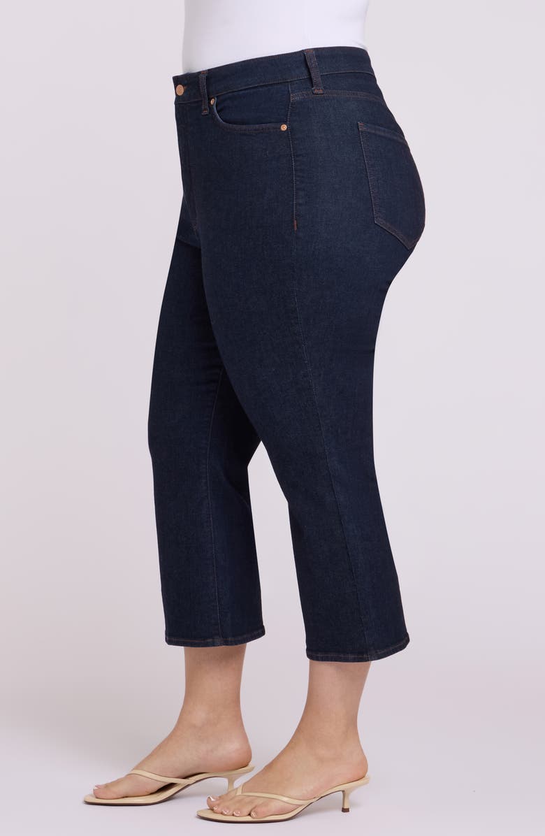 NYDJ Monica High Waist Kick Flare Crop Jeans, Alternate, color, Magical
