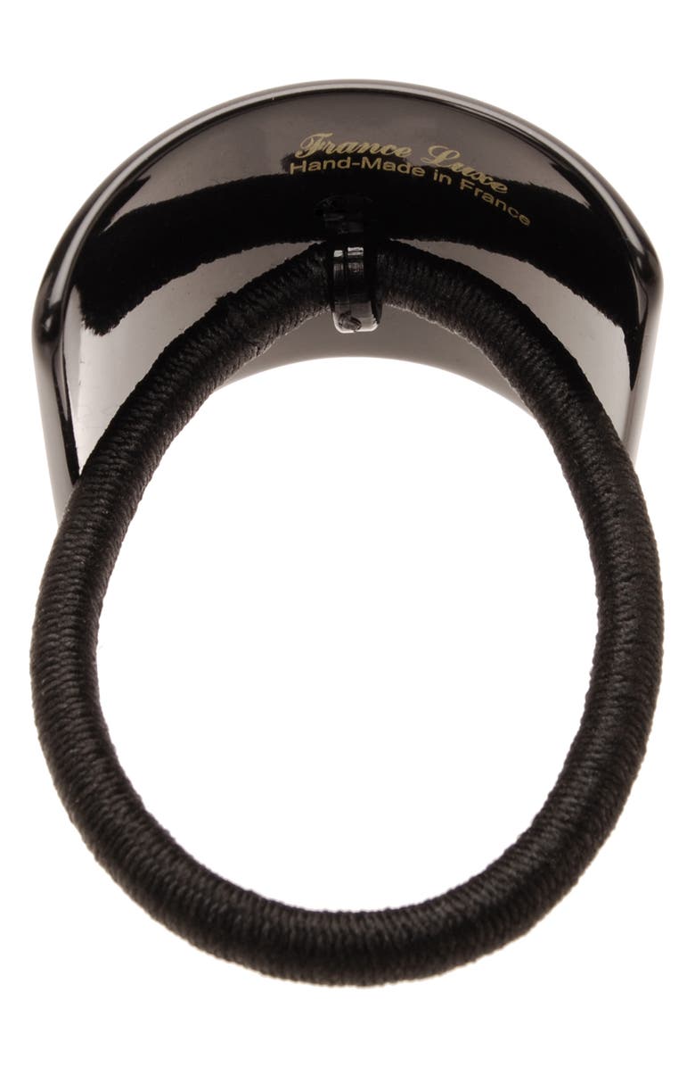 France Luxe Rectangle Ponytail Holder, Alternate, color, 