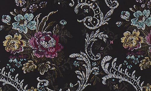 Afrm Tegan Floral Maxi Skirt In Black