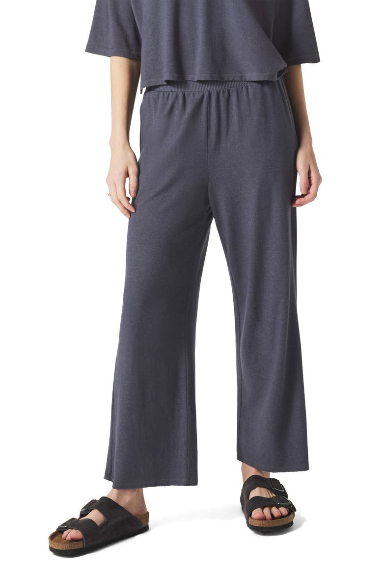 Brooke Knit Pants, Alternate, color, ASH NAVY