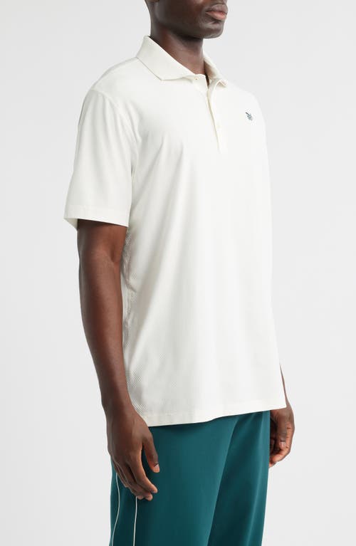 Puma Golf X Reigning Champ Mattr Jacquard Polo In White