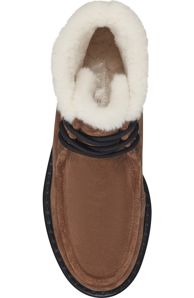 Marc Fisher LTD Percy Suede Bootie, Alternate, color, Medium Brown