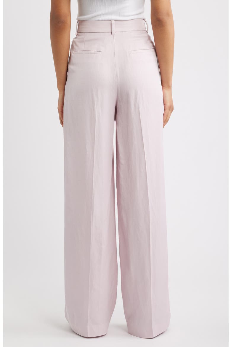 Marina Pleated Pants, Alternate, color, LIGHT/ PASTEL PURPLE
