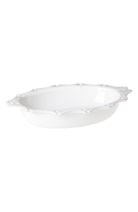 'Berry and Thread' Oval Baking Dish