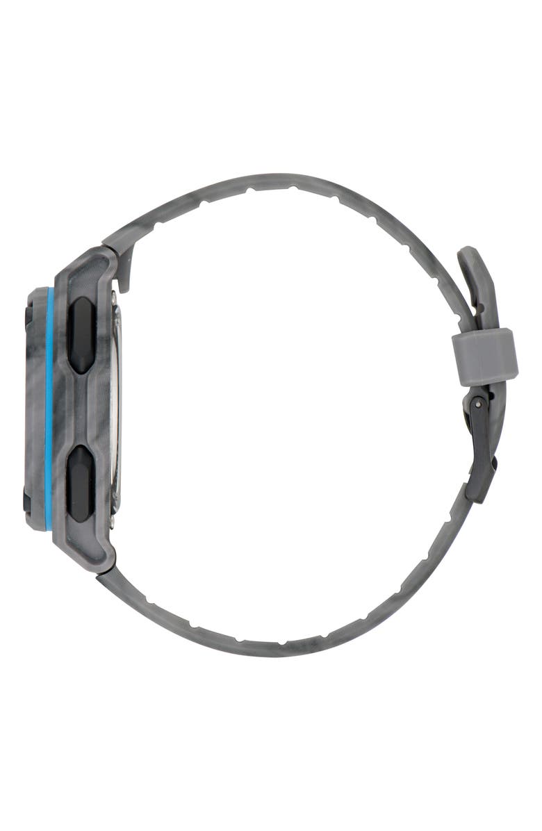 adidas City Tech Two Resin Strap Watch, 45mm, Alternate, color, 