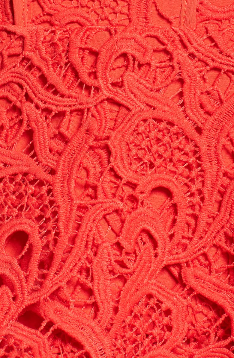 Adelyn Rae Tiered Lace Dress, Alternate, color, 