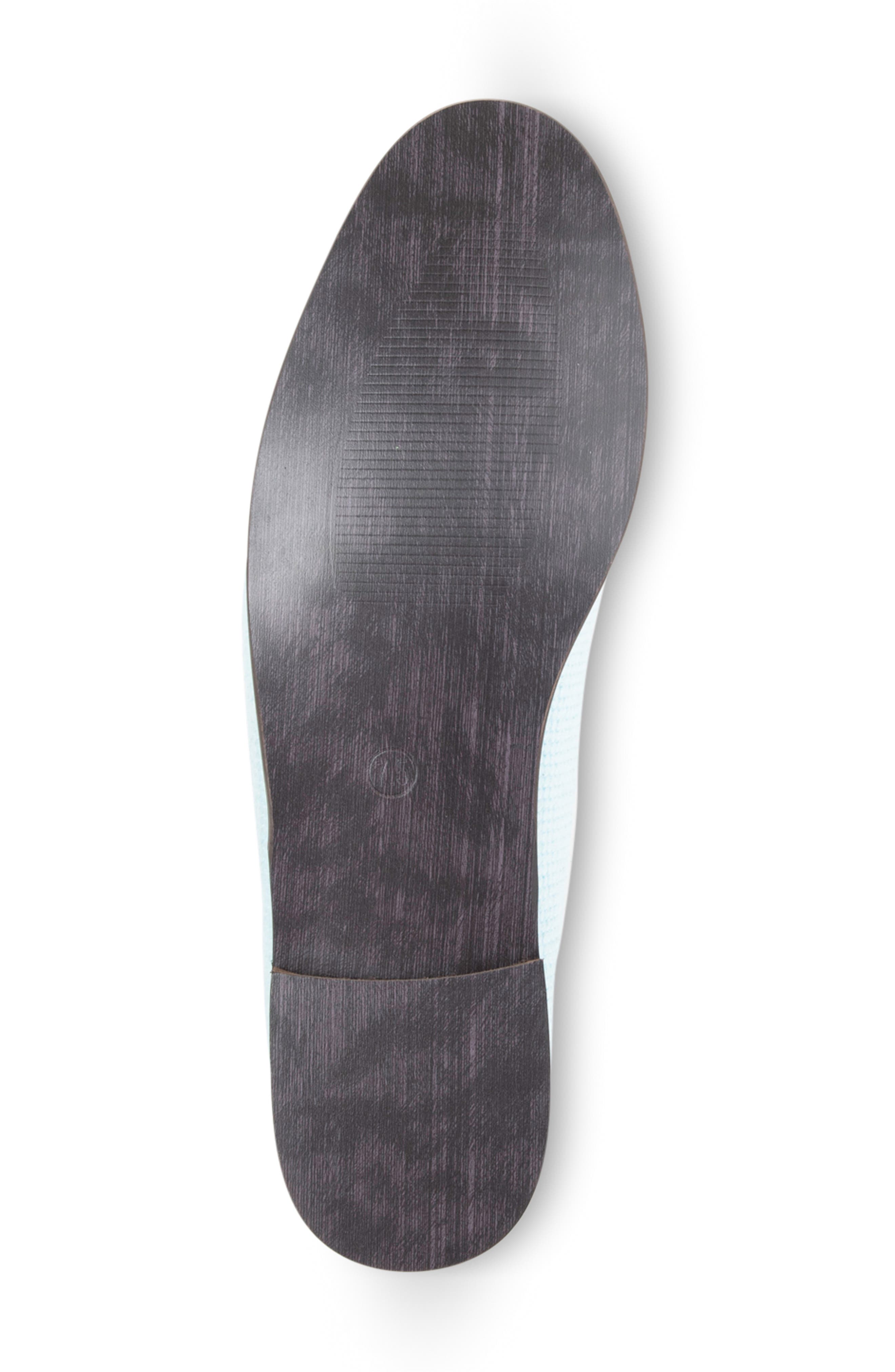 ByPaige Needlepoint Clam Flat, Alternate, color, Light Blue