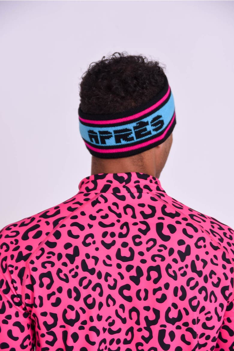 Après Headband - Black, Pink & Blue, Alternate, color, Black, Pink & Blue