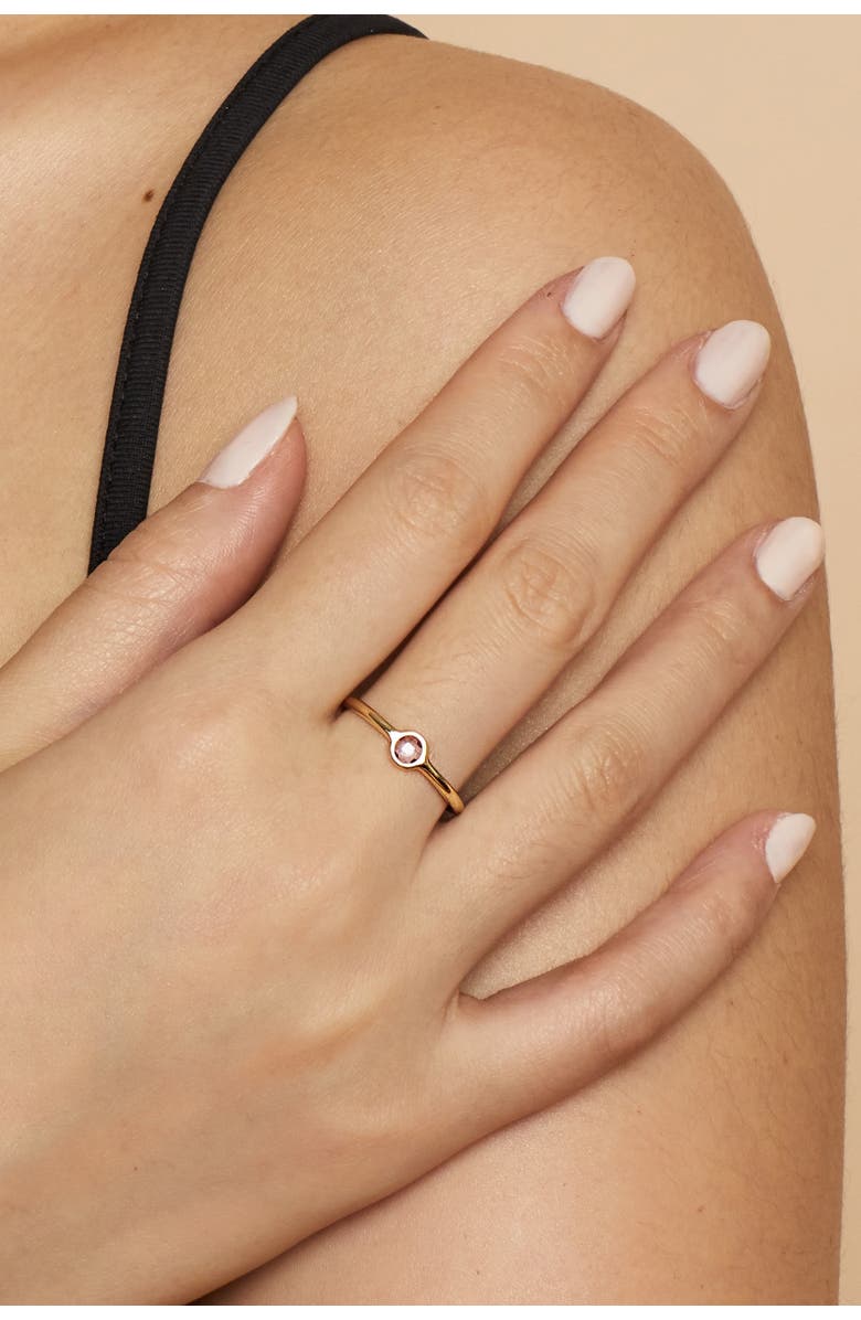 Oradina 14K Yellow Gold Amethyst Bijoux Ring, Alternate, color, Yellow Gold