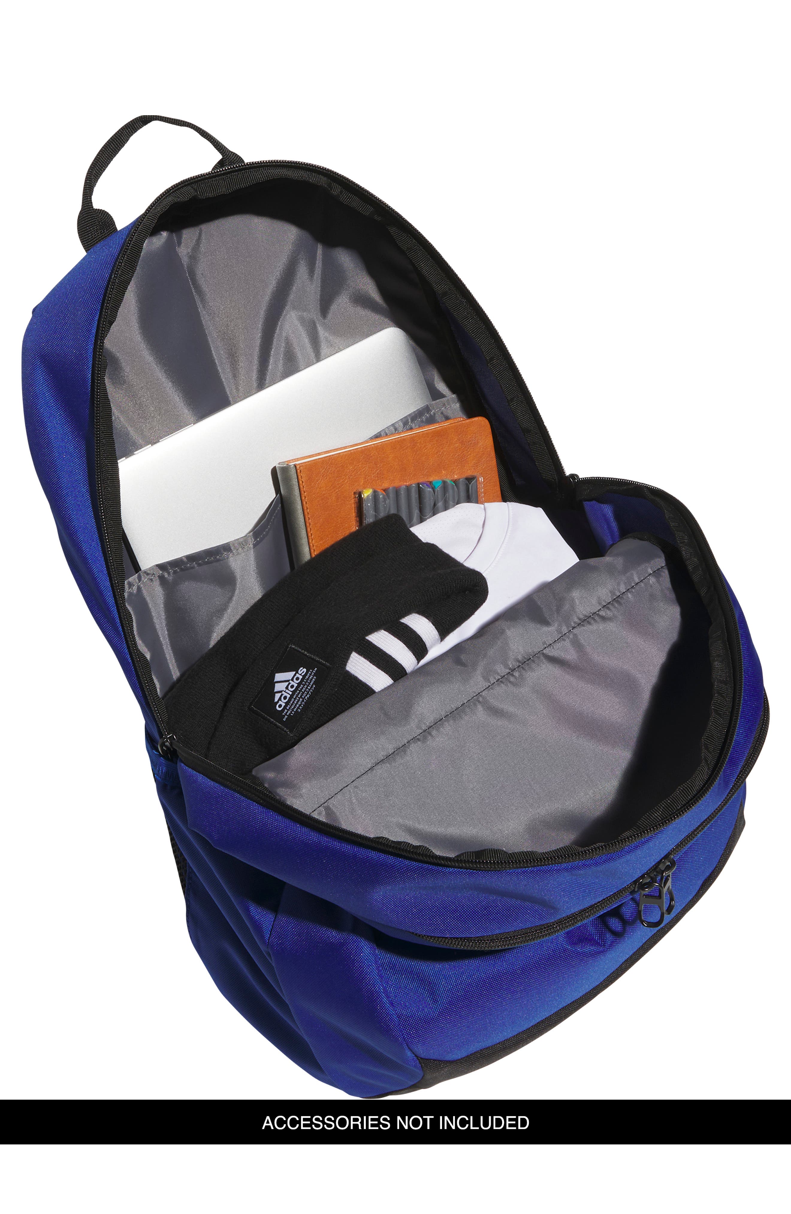 adidas Kids' Striker 3 Backpack, Alternate, color, Team Royal Blue