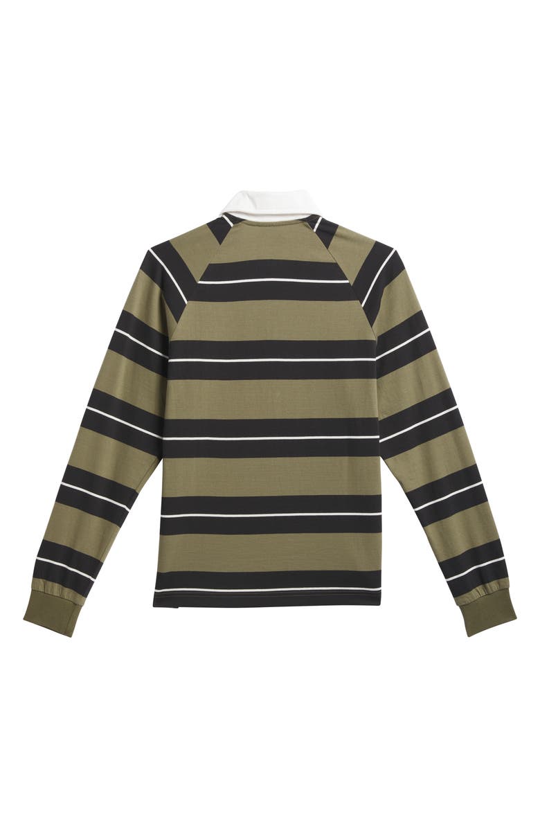 adidas Shmoofoil Rugby Shirt, Alternate, color, Olive Strata