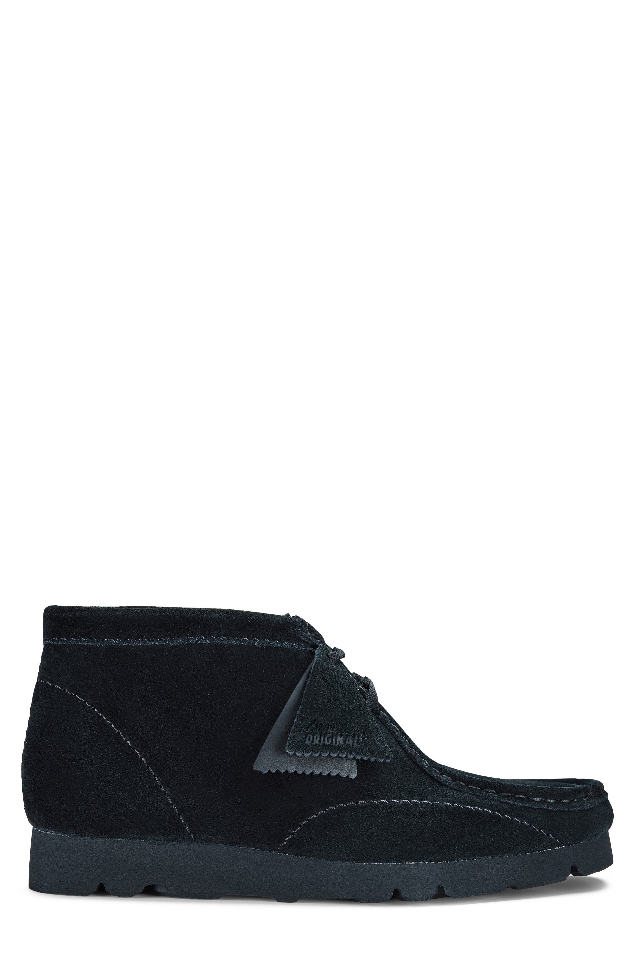 Clarks<sup>®</sup> Originals x Post Archive Faction Wallabee Chukka Boot, Alternate, color, Black Suede
