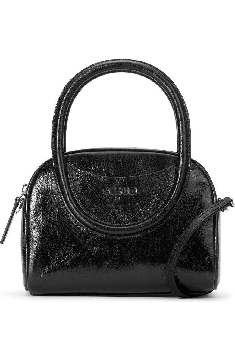 STAUD Mini Maude Top Handle Bowler Bag, Main, color,