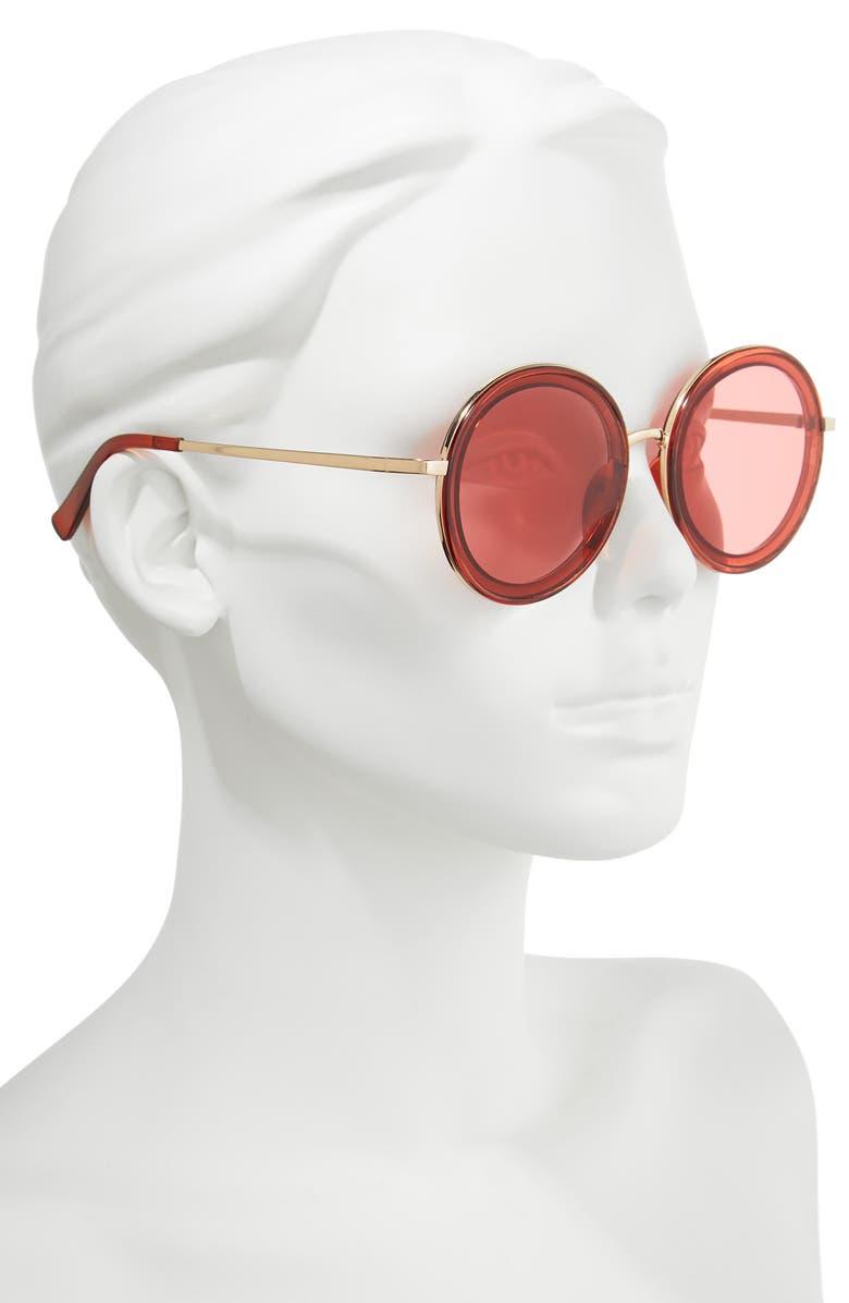 BP. 59mm Round Sunglasses, Alternate, color, 