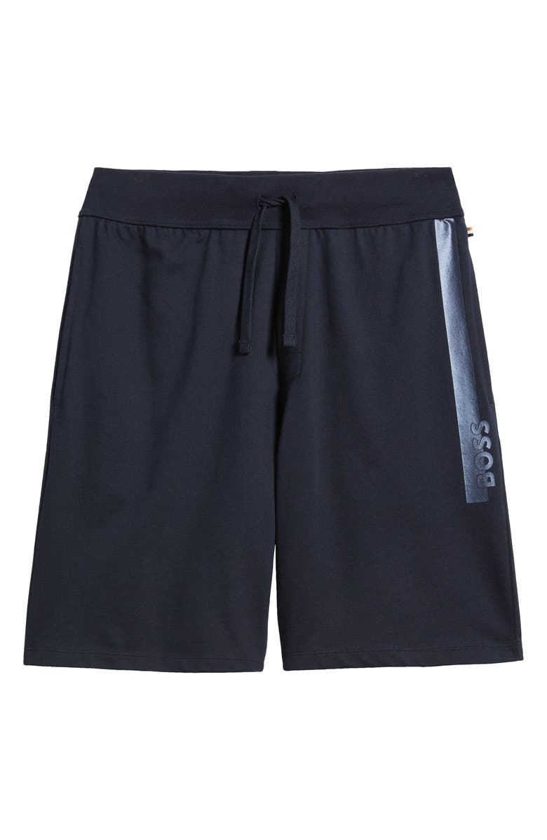 BOSS Authentic Cotton Lounge Shorts, Alternate, color, Dark Blue