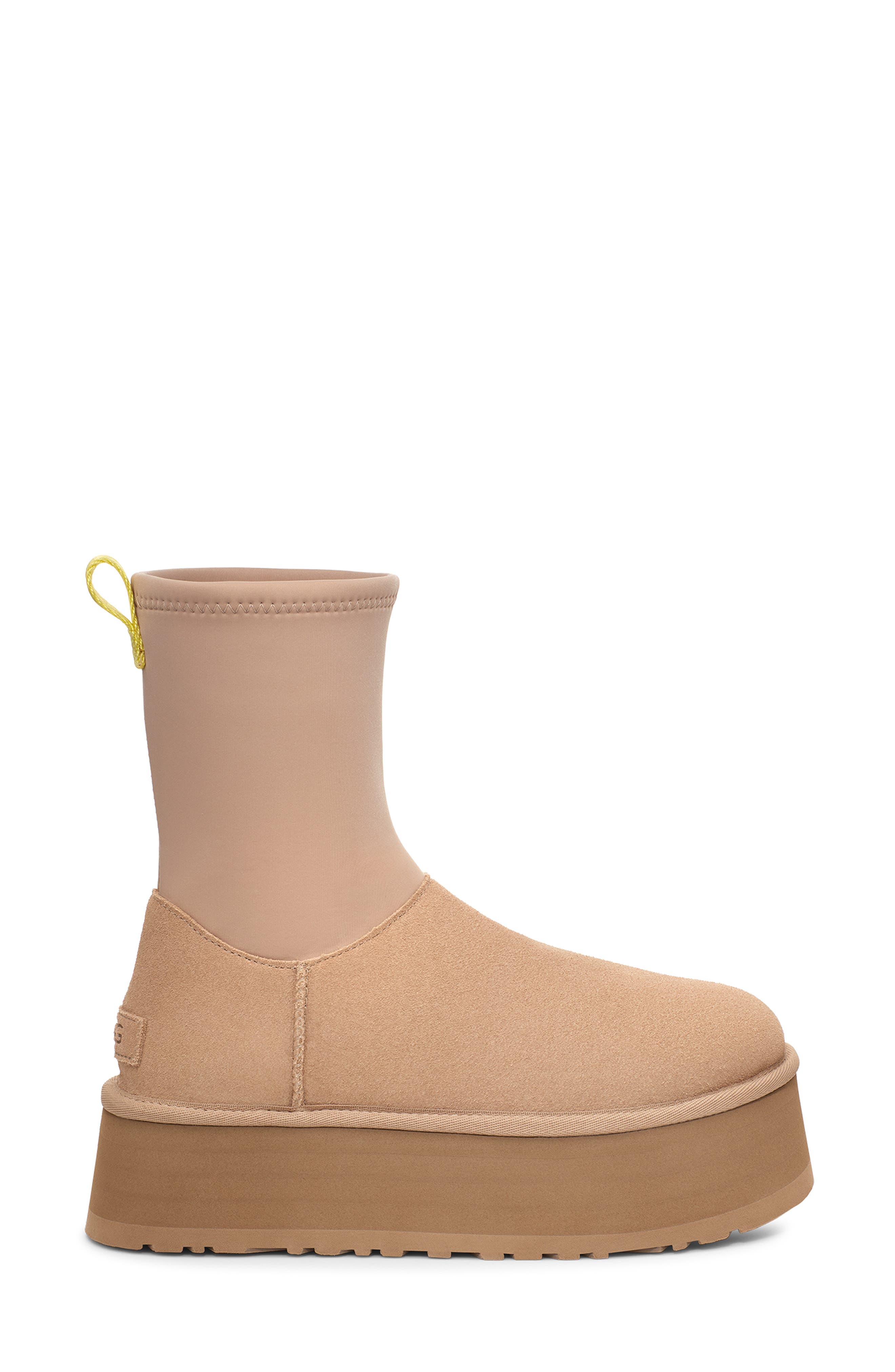 Classic Dipper Platform Boot, Alternate, color, SAND