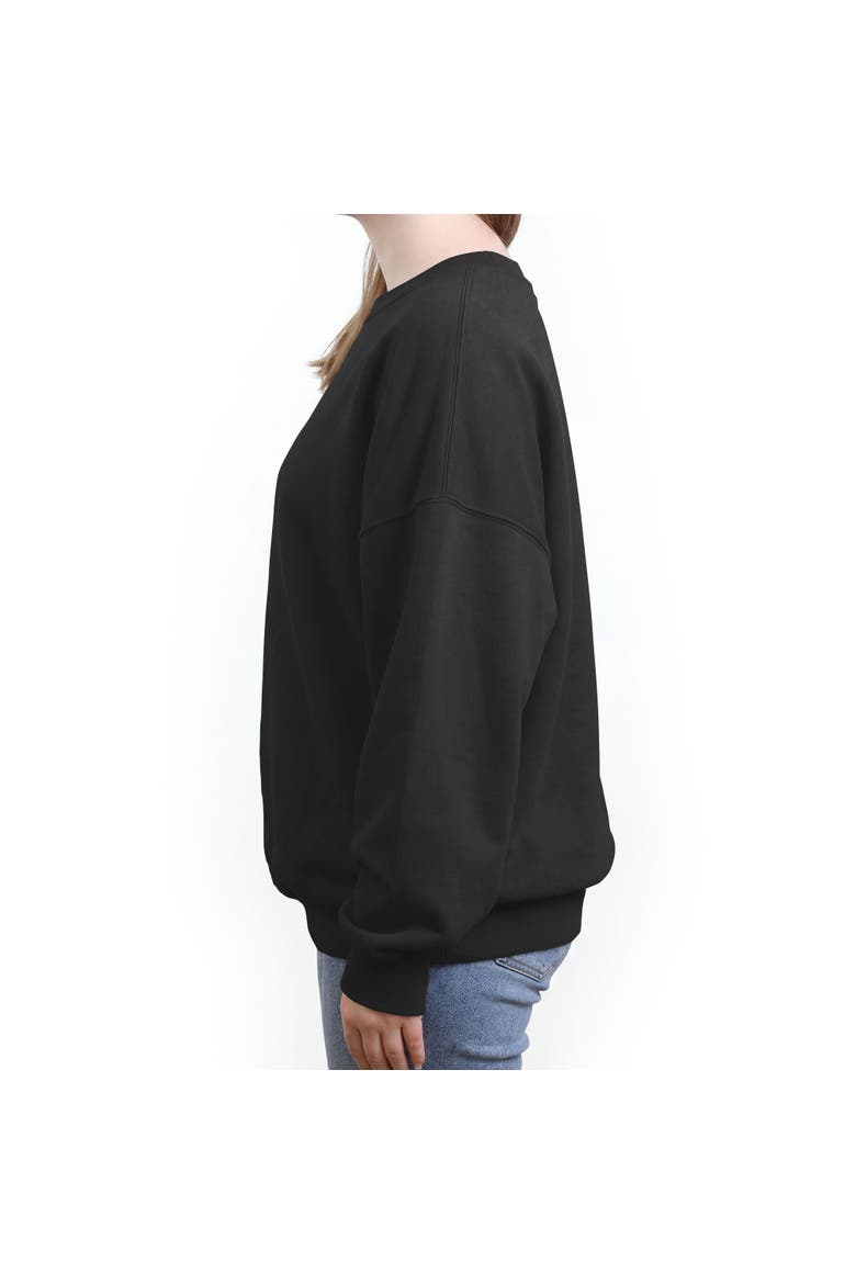 Junior's NASA Distressed Space Shuttle Launch  Sweatshirt, Alternate, color, Black