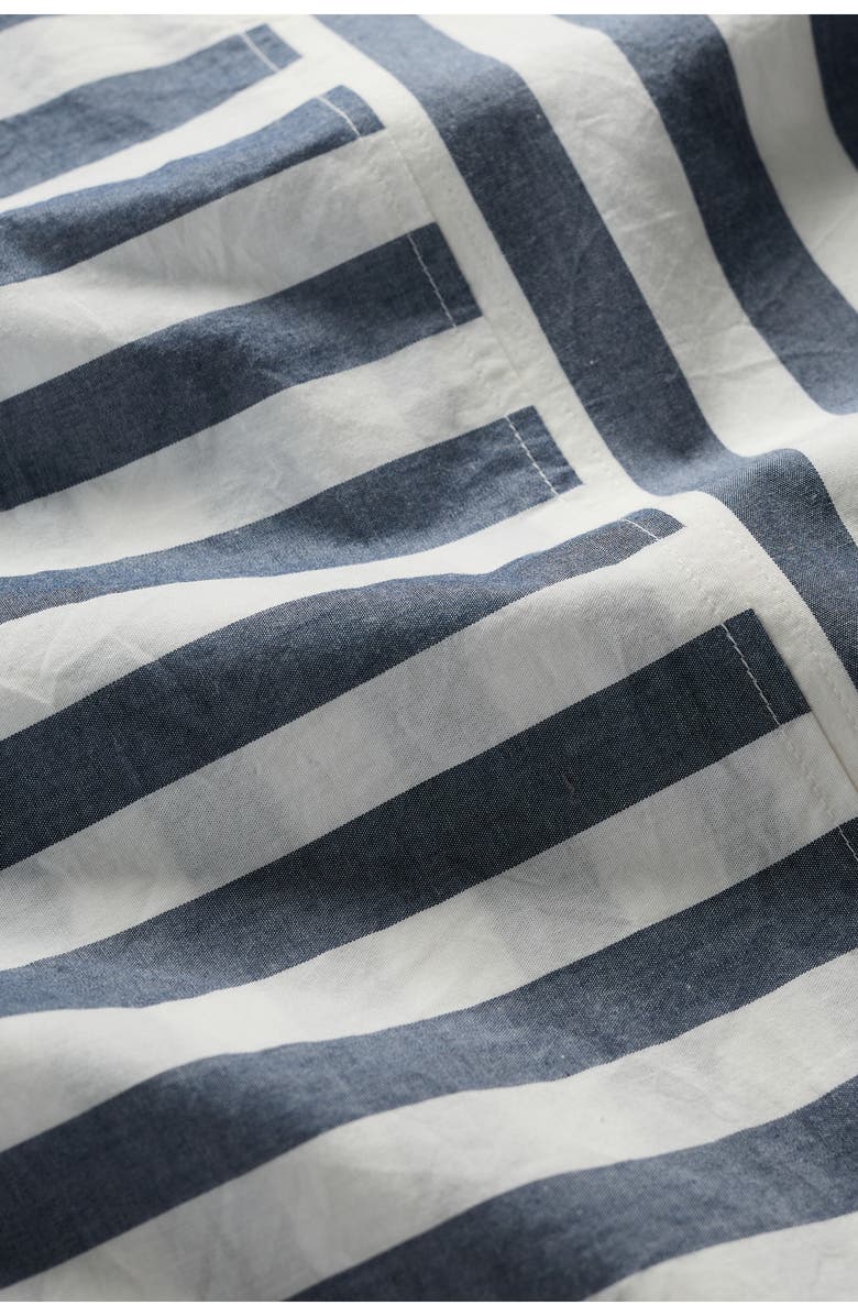 Seasalt Cornwall Sea Kissed Stripe Sleeveless Organic Cotton Swing Top, Alternate, color, Scallion Stripe Yacht