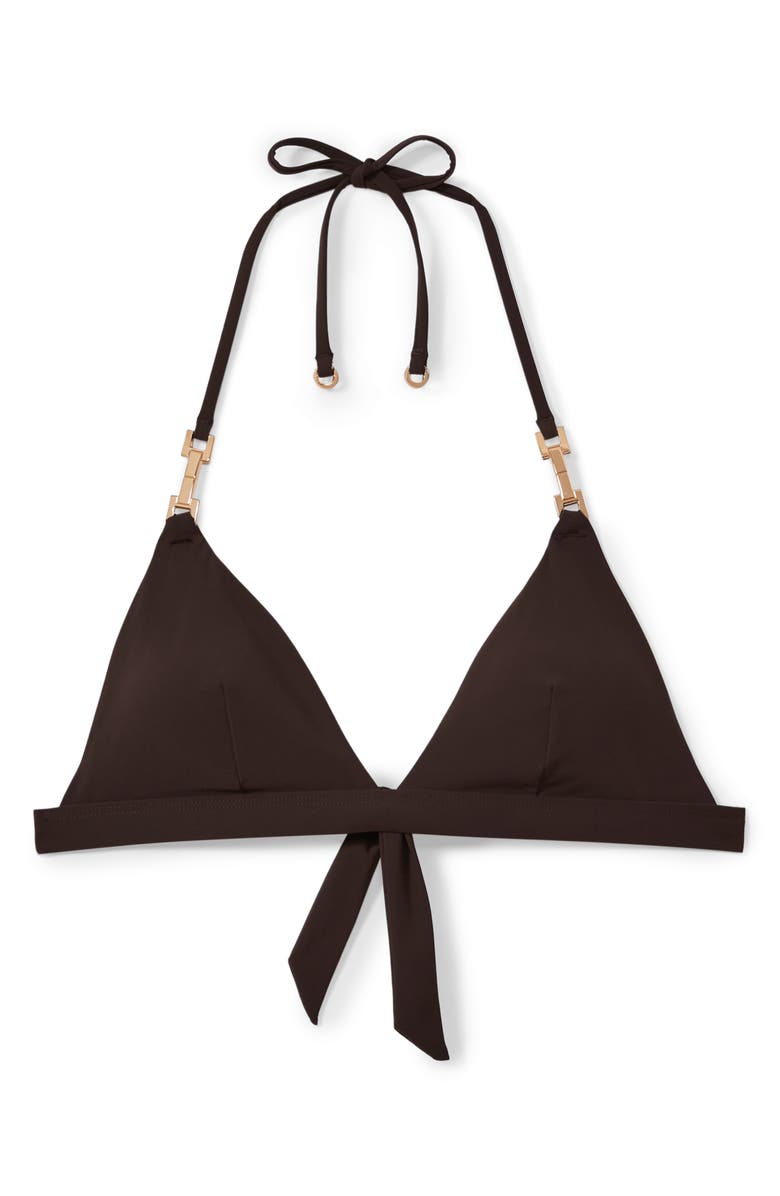Reiss Riah Triangle Bikini Top, Alternate, color, 