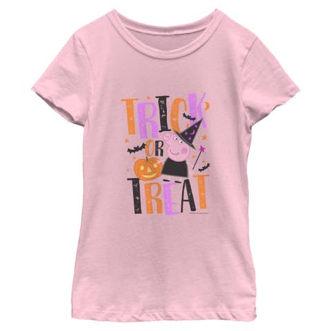 Girl's Peppa Pig Halloween Trick-or-treat T-shirt