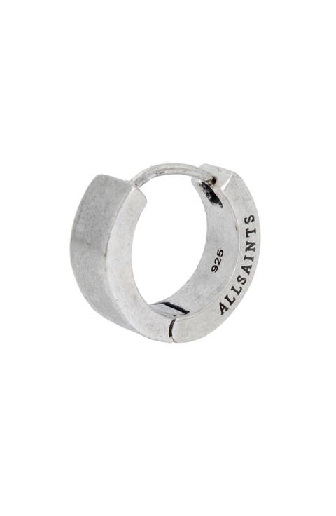 Men's Huggie Hoop Earring