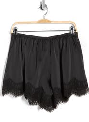WAYF Lace Trim Pull-On Shorts