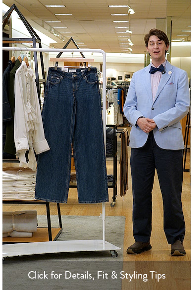 Low Rise Wide Leg Jeans video