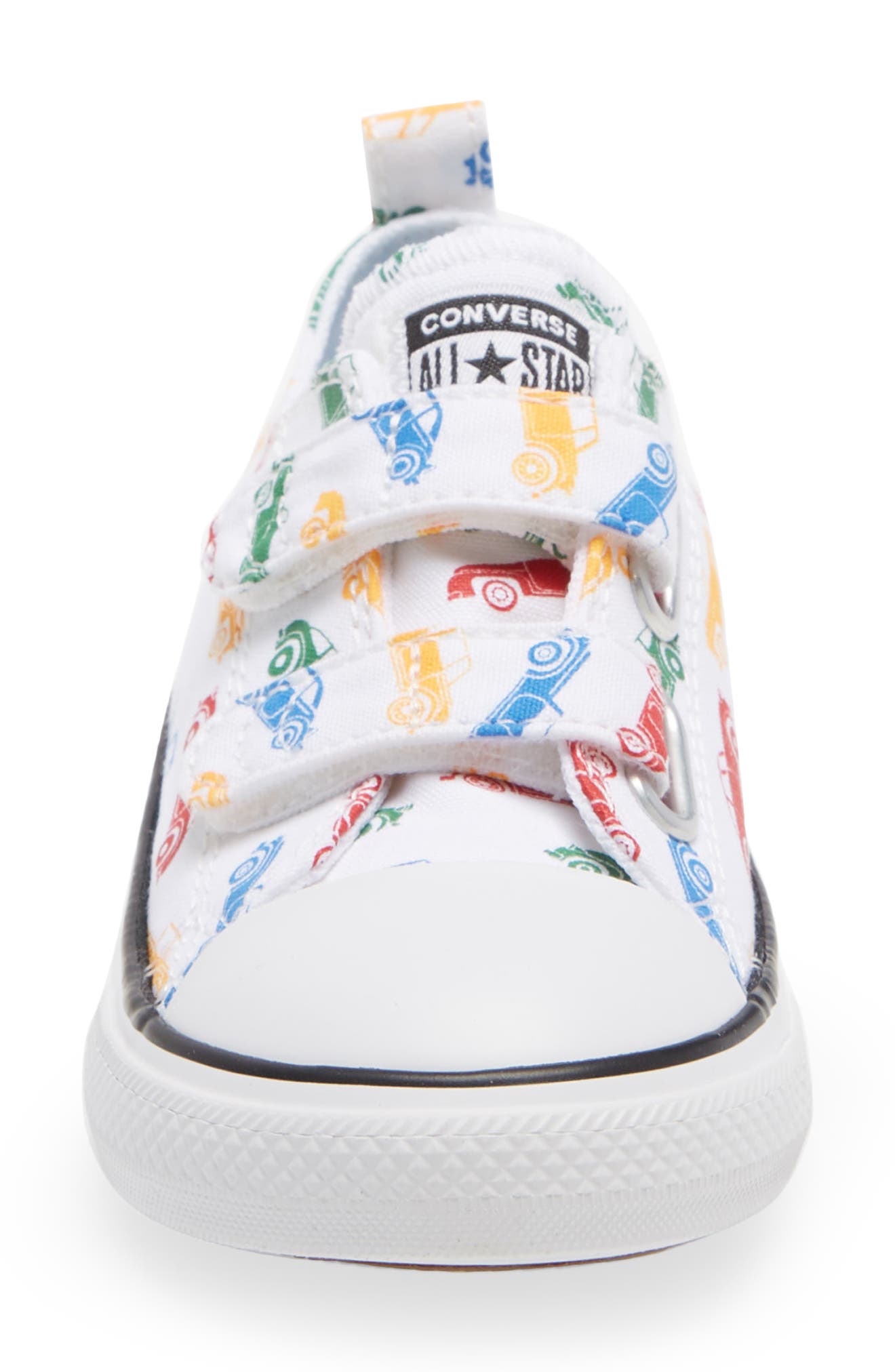 Chuck Taylor® All Star® 2V Sneaker, Alternate, color, WHITE/ BLUE/ RED