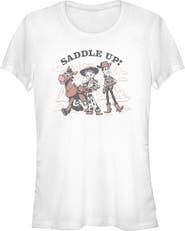 Toy Story 5 Junior's Saddle Up Western Friends Short Sleeve Graphic T-Shirt
