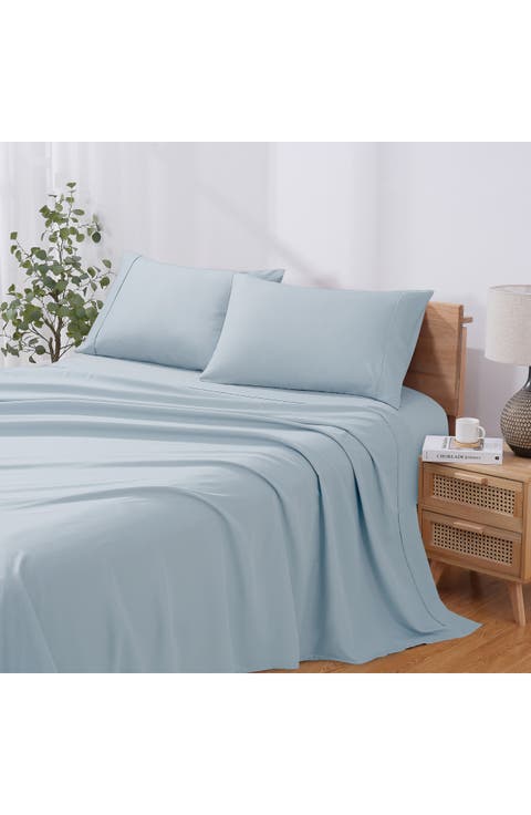 Solid Microfiber Sheet Set