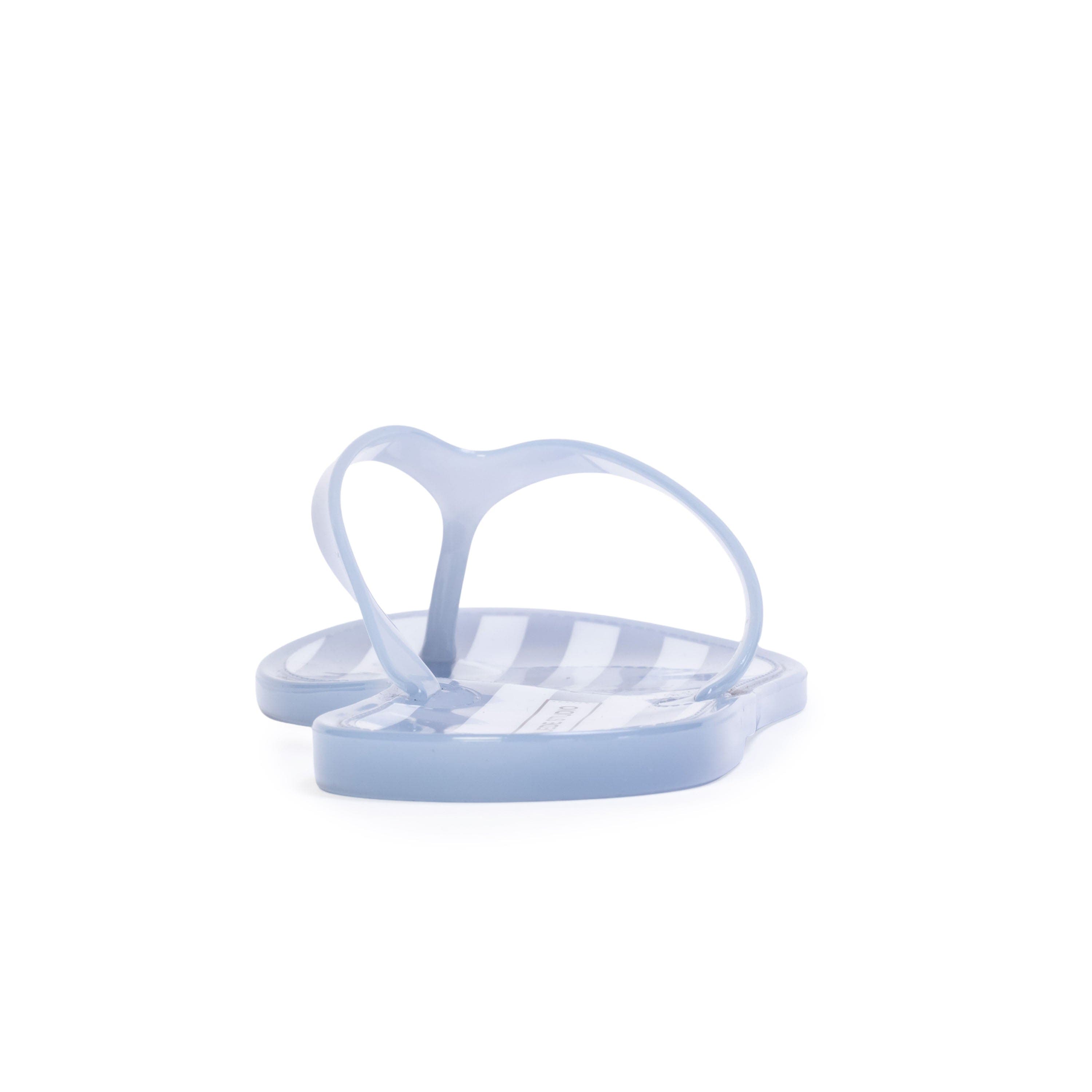 Crystal Stripe Flip Flop, Alternate, color, Blue Stripe PVC