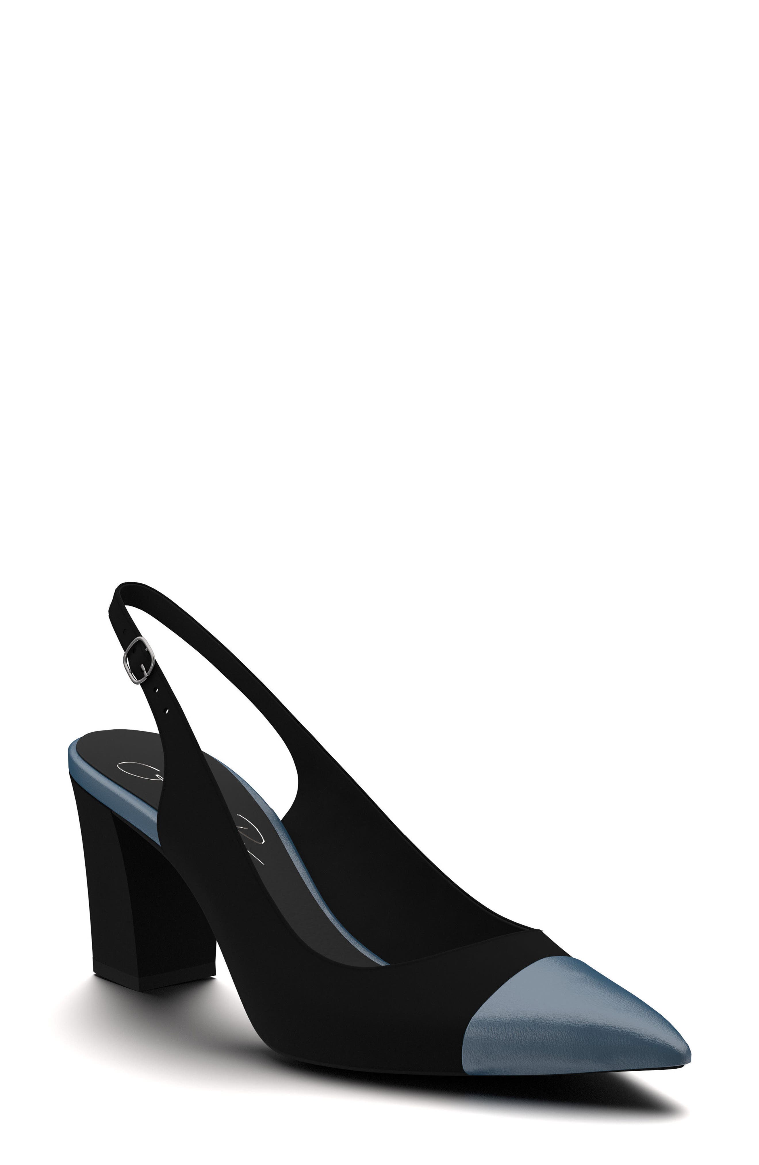 Slingback Pump, Main, color, BLACK VELVET