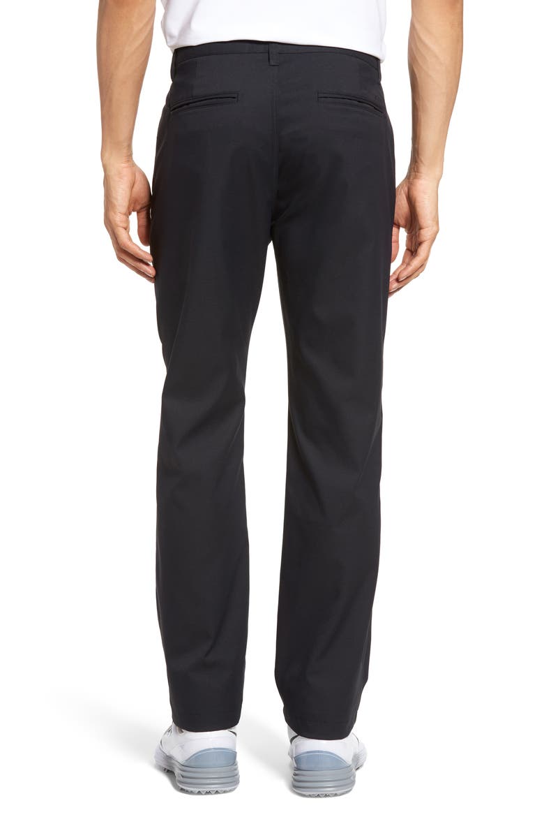 Highland Slim Fit Golf Pants, Alternate, color, BLACK