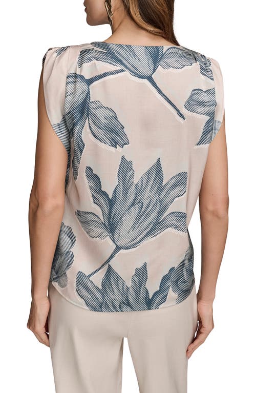 Donna Karan New York Print Sleeveless Top