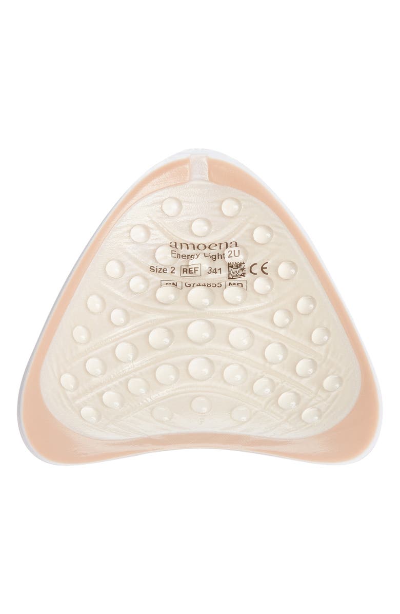 Amoena Energy Light 2U 341N Breast Form, Alternate, color, Ivory