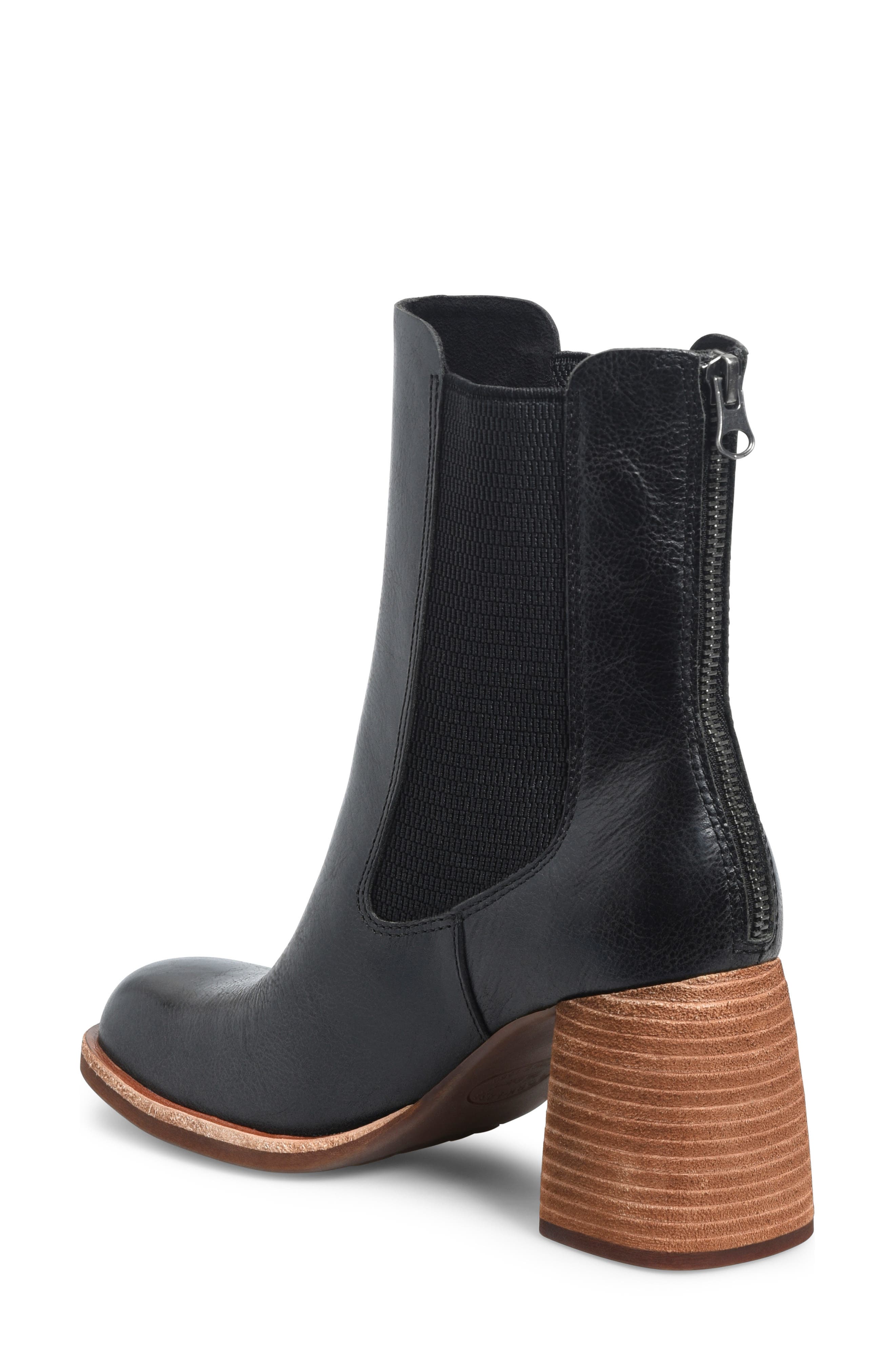 Kork-Ease<sup>®</sup> Arline Chelsea Boot, Alternate, color, Black Leather