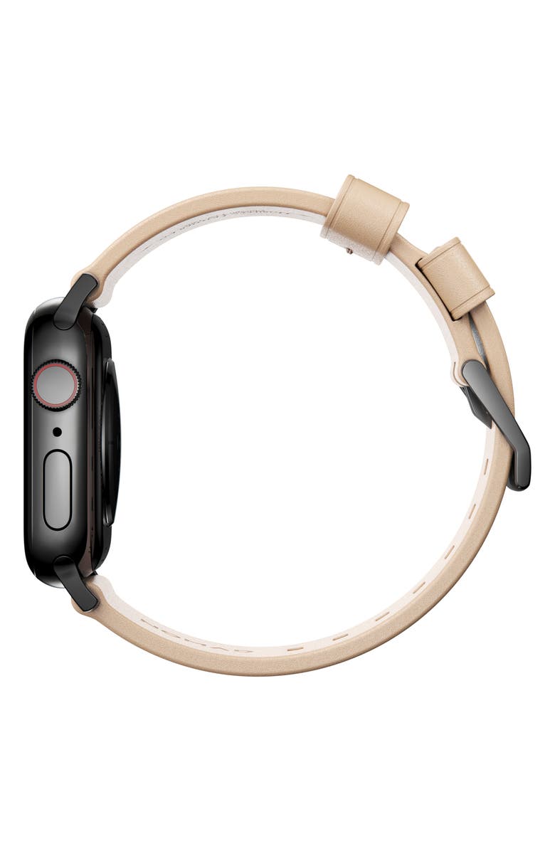 Nomad Modern Leather Apple Watch<sup>®</sup> Strap, Alternate, color,