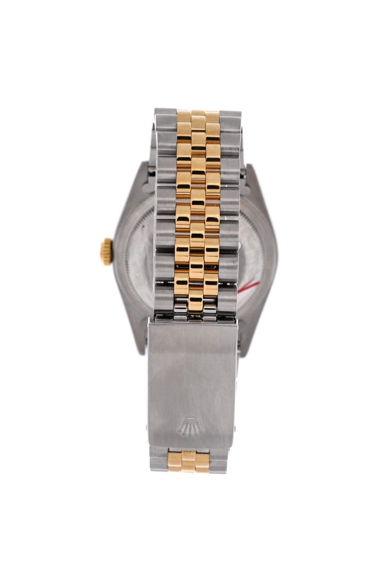 Oyster Perpetual Datejust Automatic Watch Stainless Steel and Yellow Gold 36, Alternate, color, Metallic Silver