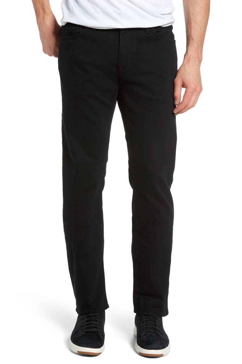 Zach Straight Leg Jeans, Main, color, BLACK WILLIAMSBURG
