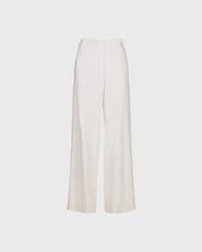 Anne Fontaine Preston Designer Crepe Pants