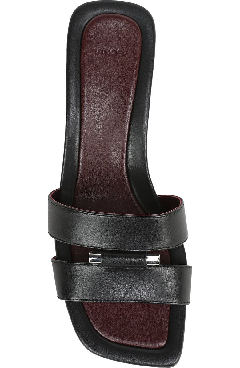 Vince Piper Kitten Heel Sandal, Alternate, color, Black