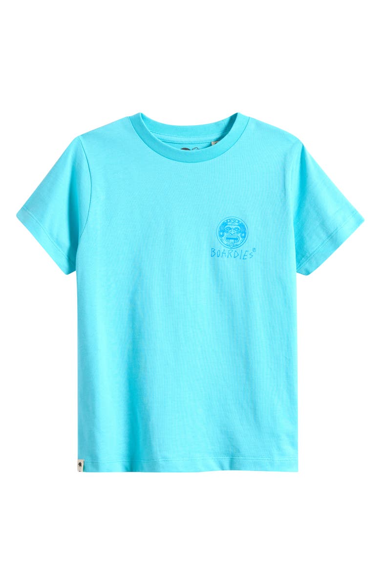 Boardies Kids' Yucatán Cotton Graphic T-Shirt, Main, color, Blue