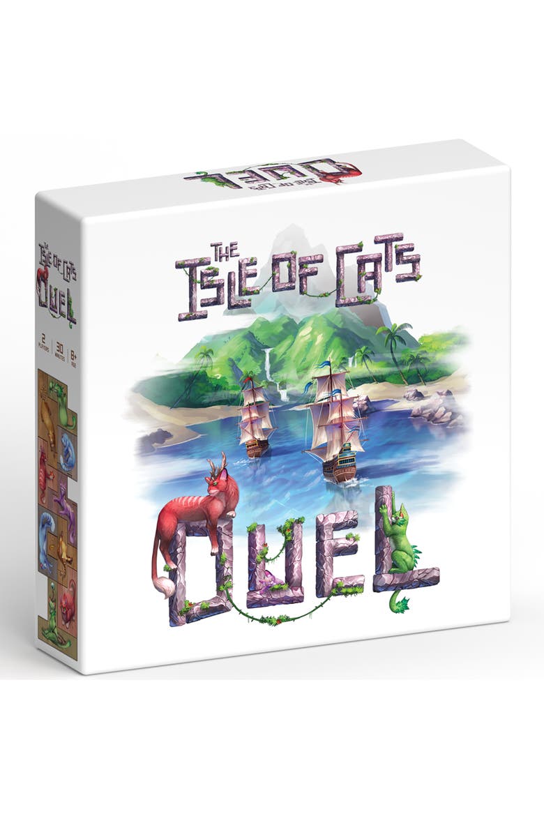 The Isle of Cats Duel Board Game, Main, color, Multicolored